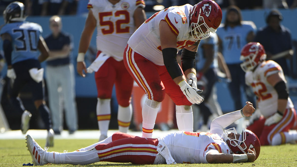 Kansas City Chiefs quarterback Patrick Mahomes