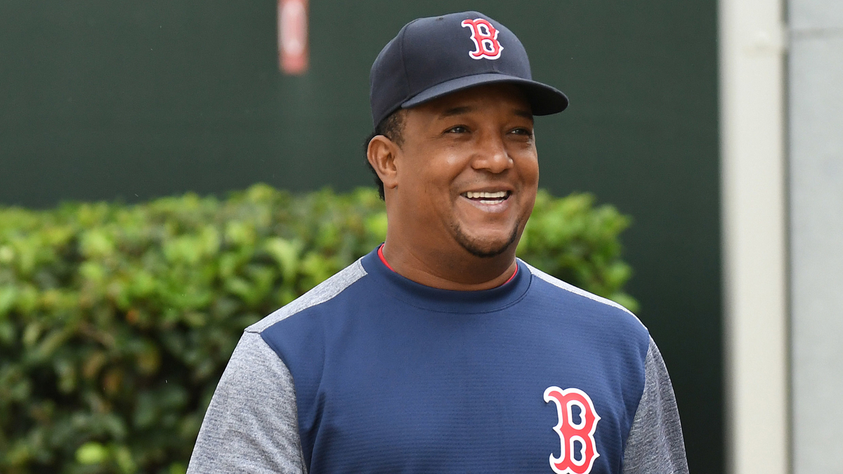 Former Boston Red Sox pitcher Pedro Martinez