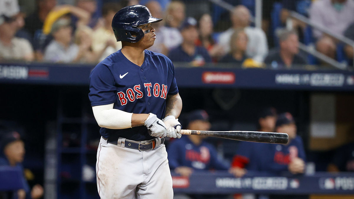 Boston Red Sox third baseman Rafael Devers