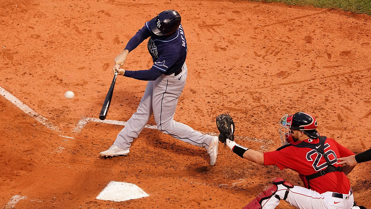 Tampa Bay Rays third baseman Joey Wendle