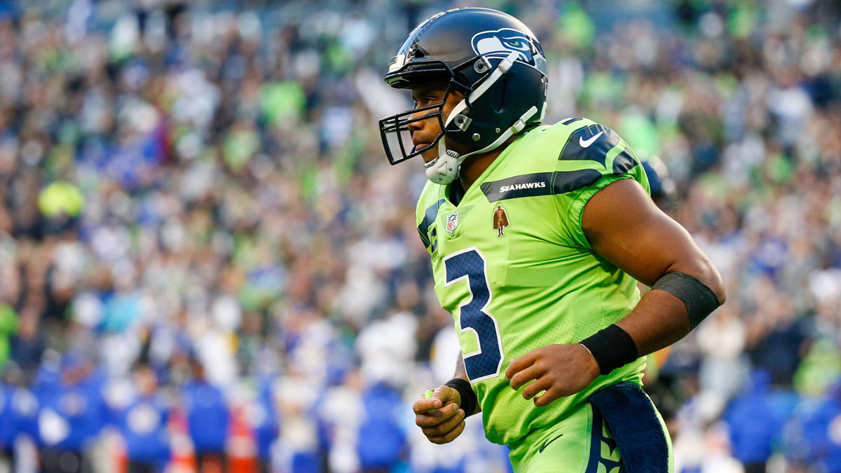 Seattle Seahawks quarterback Russell Wilson