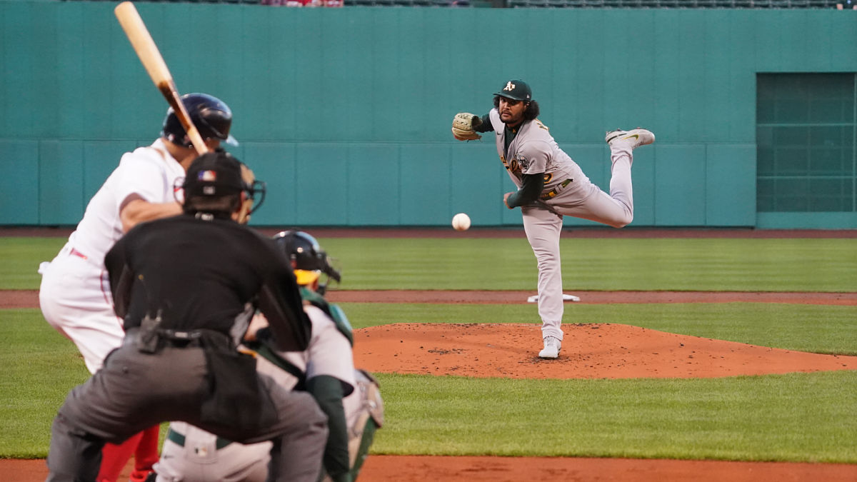 Oakland Athletics pitcher Sean Manaea