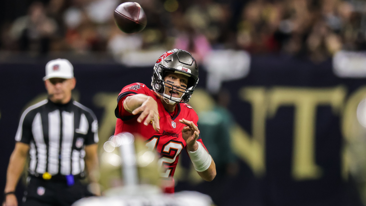 Tampa Bay Buccaneers quarterback Tom Brady