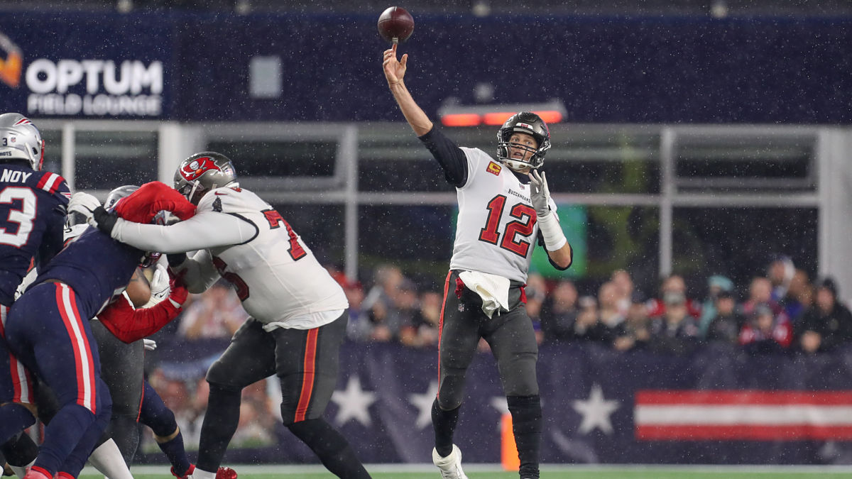 Tampa Bay Buccaneers quarterback Tom Brady