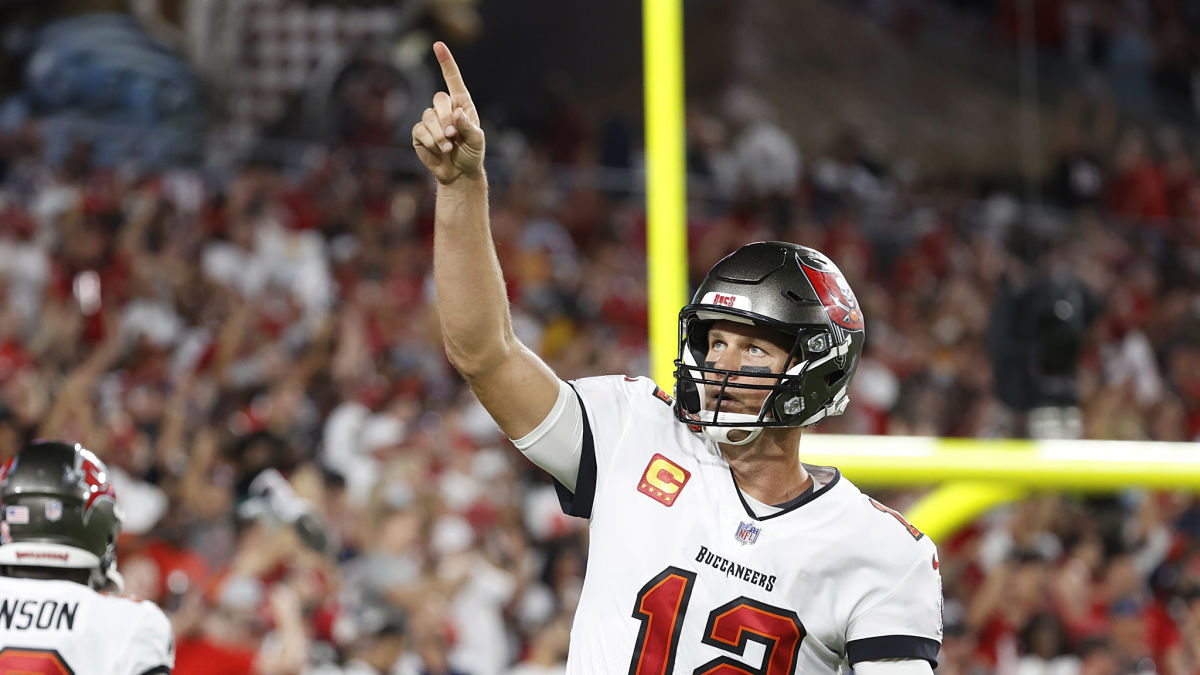 Tampa Bay Buccaneers quarterback Tom Brady