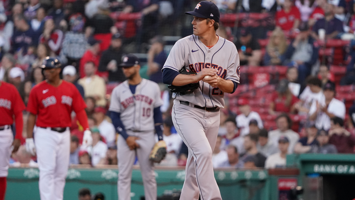 Houston Astros pitcher Zack Greinke