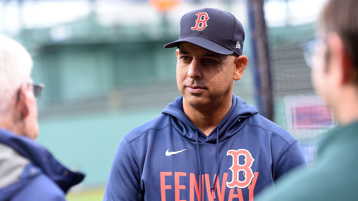 Boston Red Sox manager Alex Cora