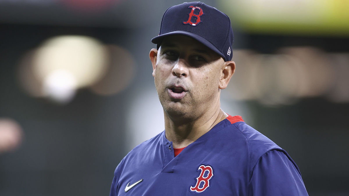 Boston Red Sox manager Alex Cora