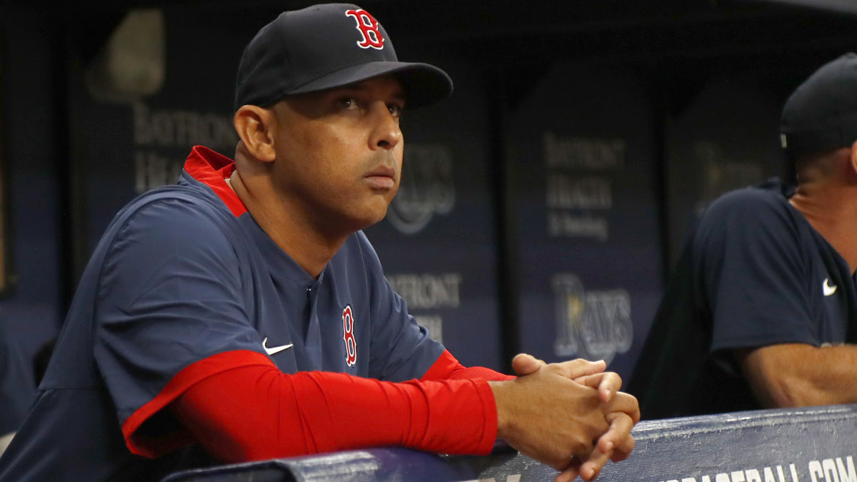 Boston Red Sox manager Alex Cora