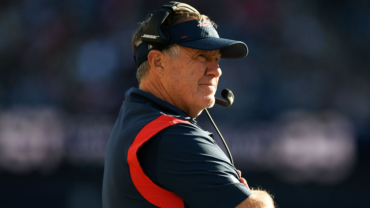 New England Patriots head coach Bill Belichick