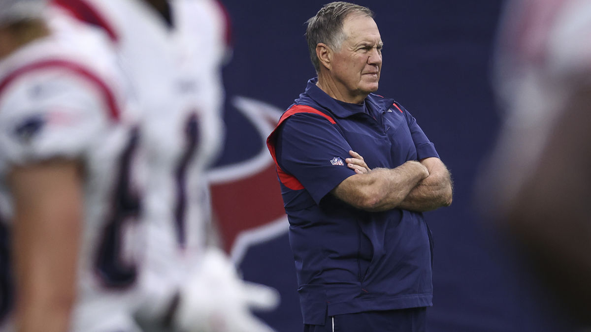 New England Patriots head coach Bill Belichick