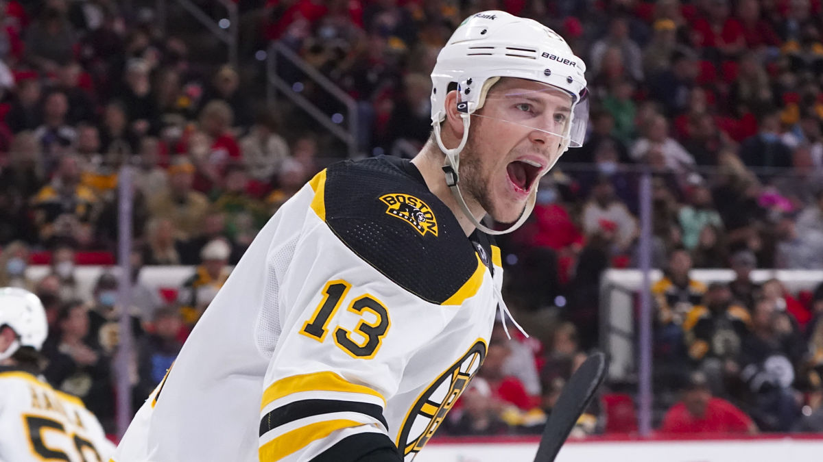 Boston Bruins center Charlie Coyle