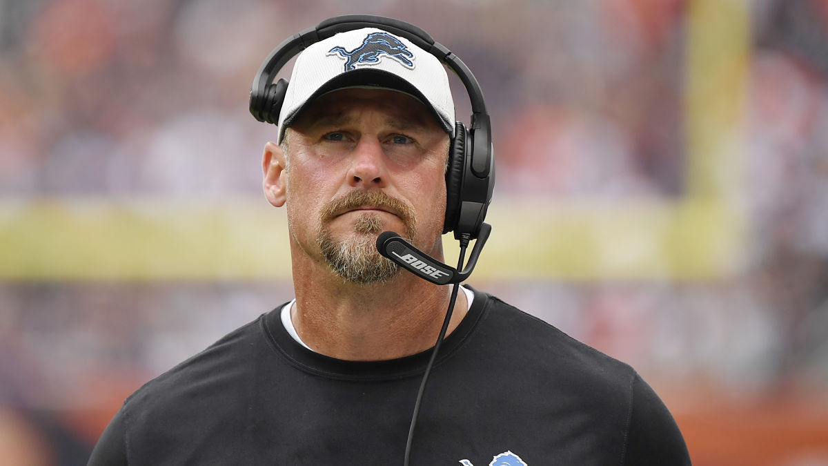 Detroit Lions head coach Dan Campbell