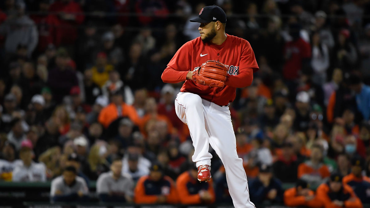 Boston Red Sox starting pitcher Eduardo Rodriguez
