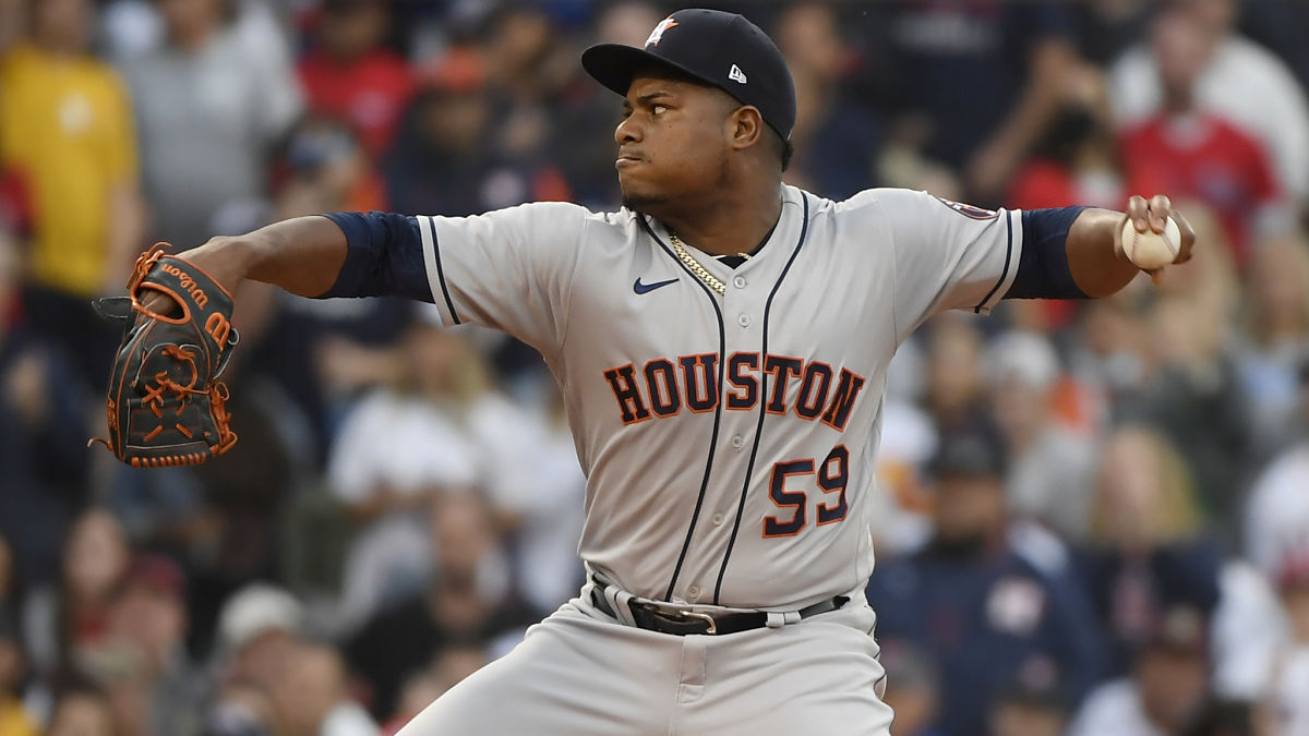 Houston Astros pitcher Framber Valdez