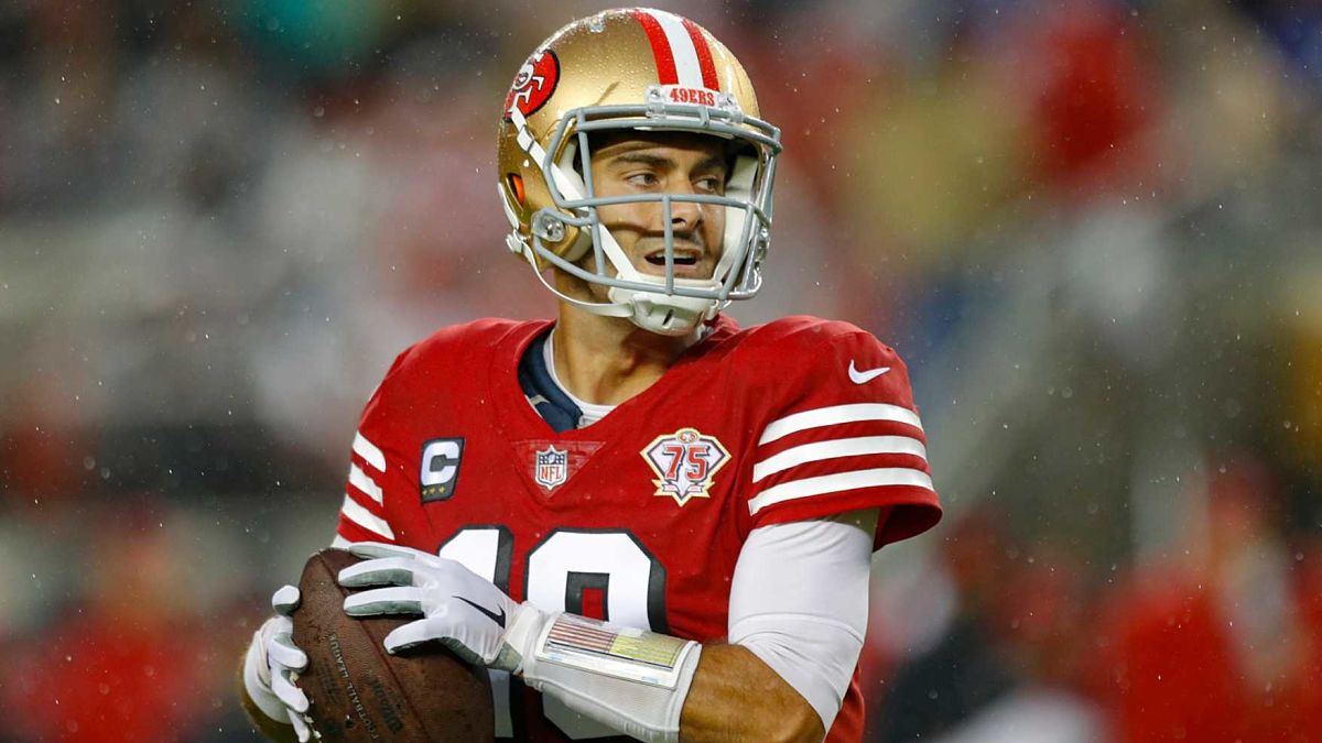 San Francisco 49ers quarterback Jimmy Garoppolo