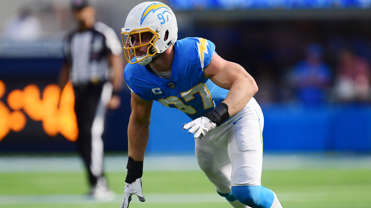 Los Angeles Chargers defensive end Joey Bosa