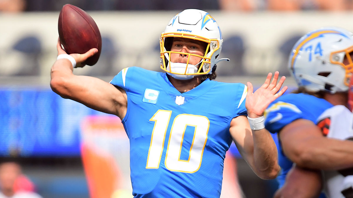 Los Angeles Chargers quarterback Justin Herbert
