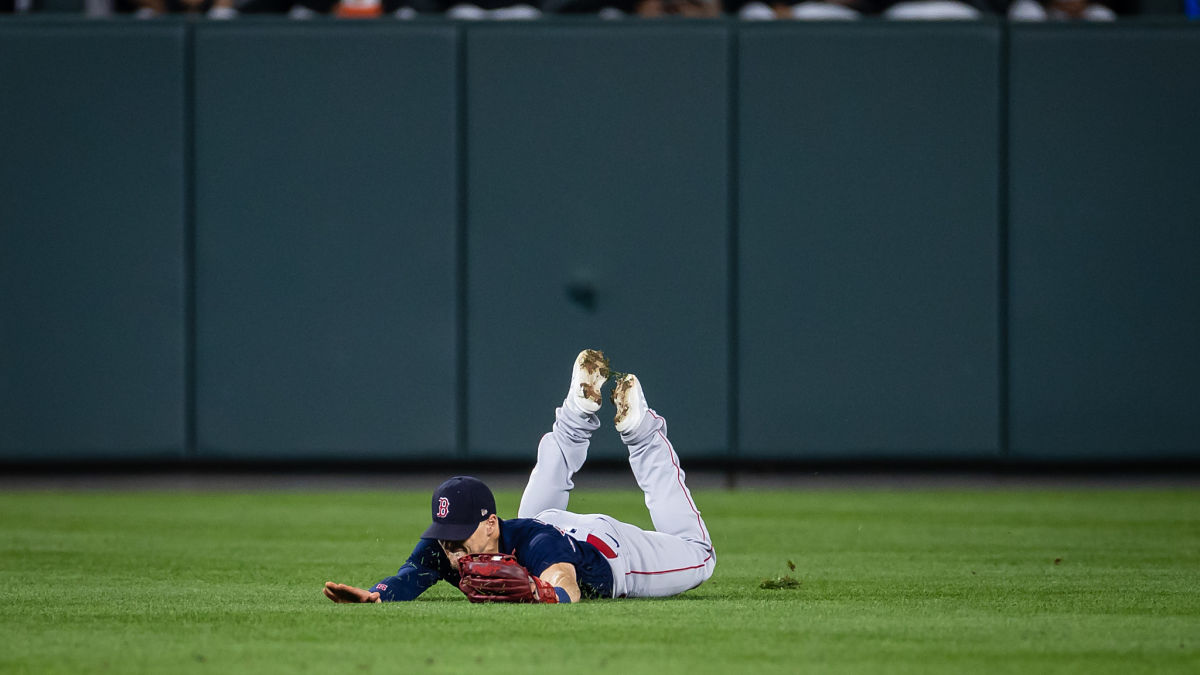 Boston Red Sox center fielder Enrique Hernandez