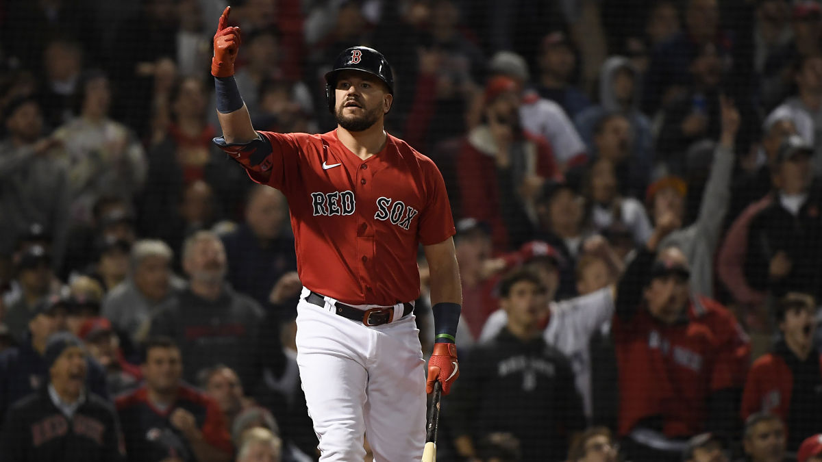 Boston Red Sox designated hitter Kyle Schwarber