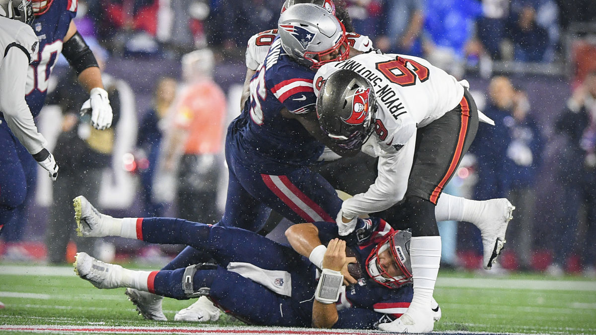 New England Patriots quarterback Mac Jones