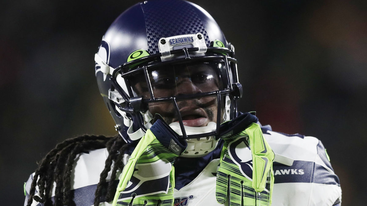 Former NFL running back Marshawn Lynch