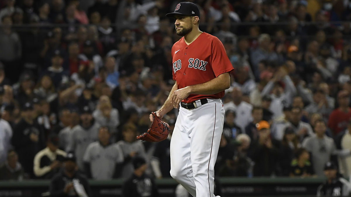 Boston Red Sox pitcher Nathan Eovaldi