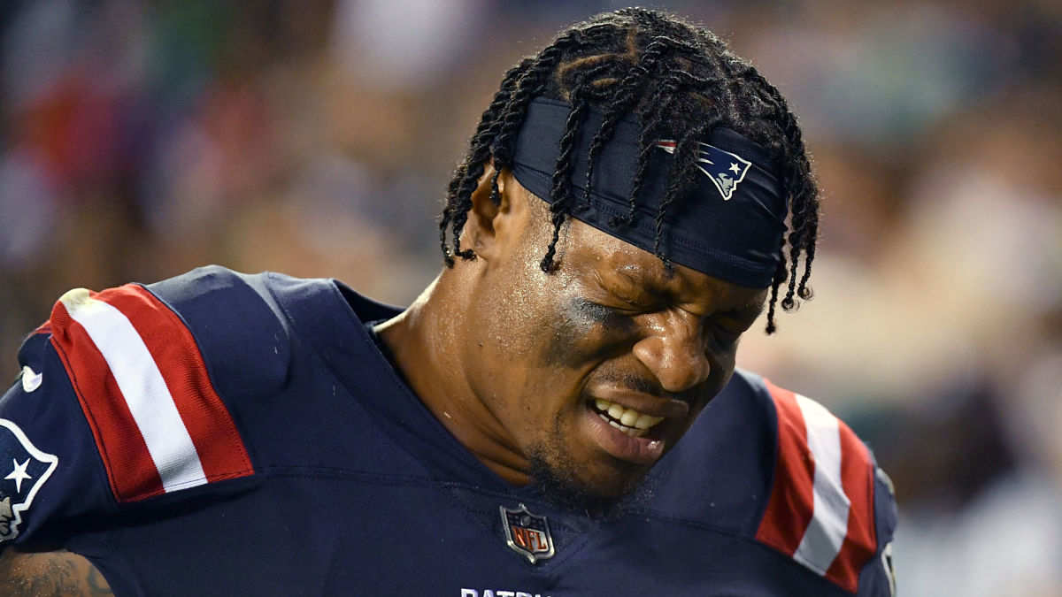 New England Patriots receiver N'Keal Harry
