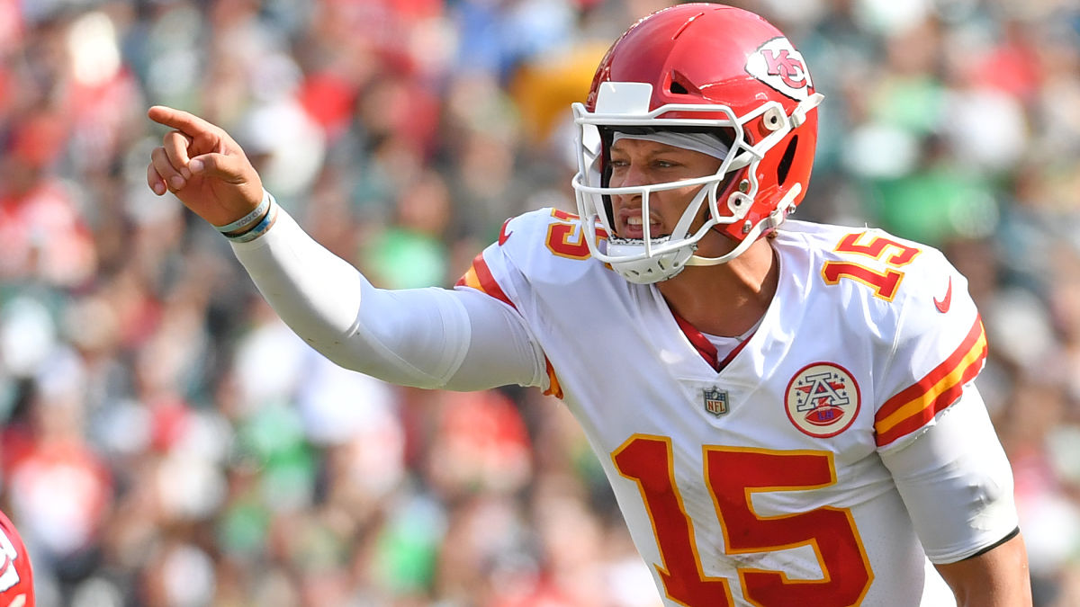 Kansas City Chiefs quarterback Patrick Mahomes