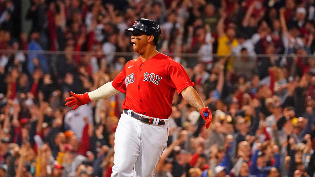Boston Red Sox third baseman Rafael Devers