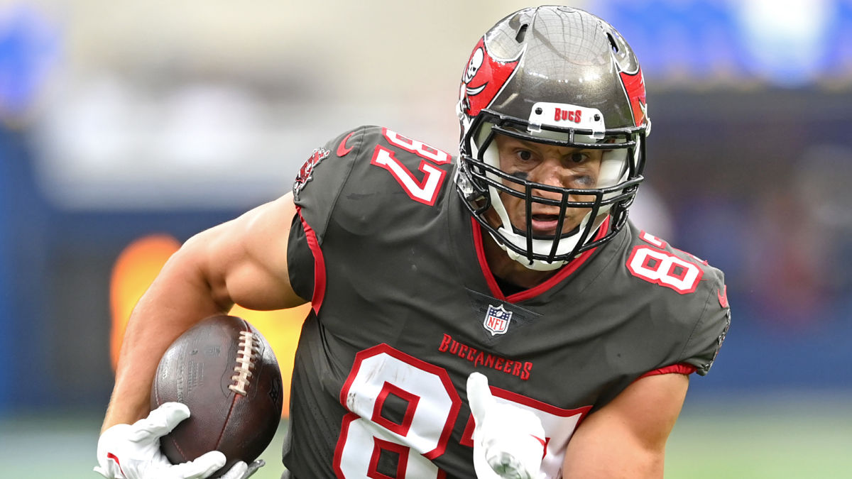 Tampa Bay Buccaneers tight end Rob Gronkowski