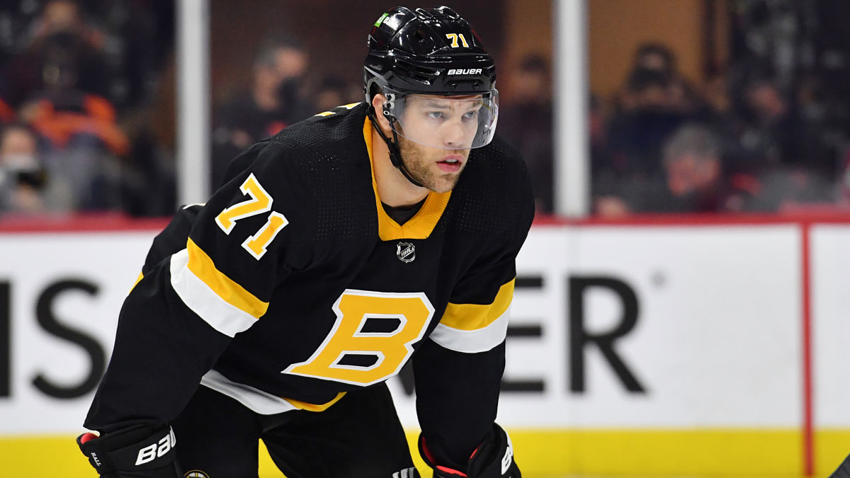 Boston Bruins left winger Taylor Hall