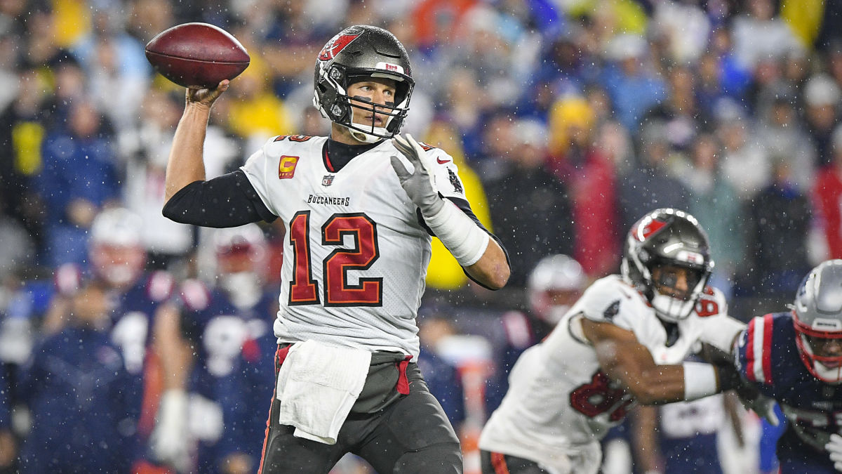 Tampa Bay Buccaneers quarterback Tom Brady