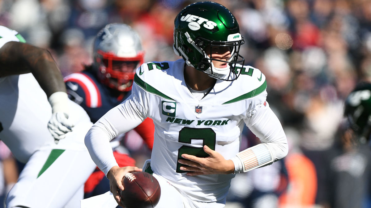 New York Jets quarterback Zach Wilson
