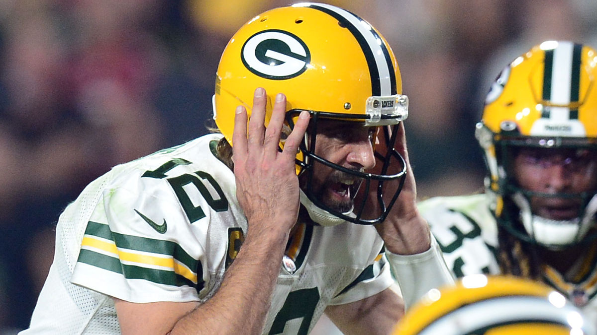 Green Bay Packers quarterback Aaron Rodgers