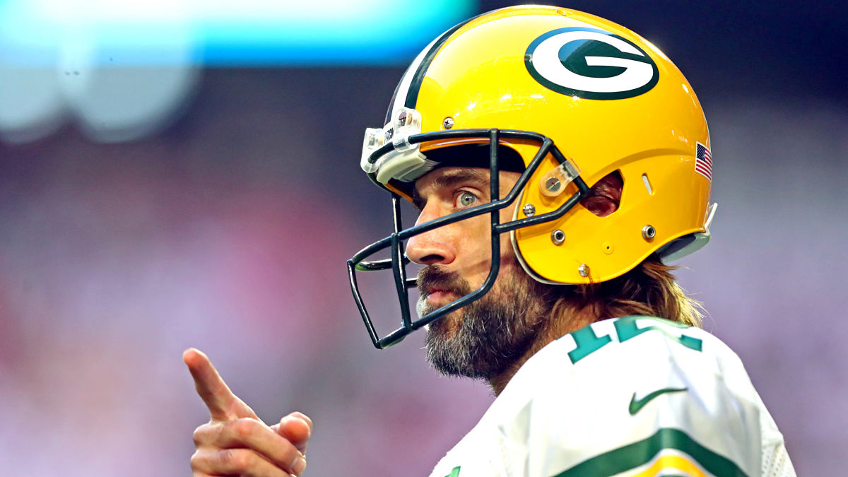 Green Bay Packers quarterback Aaron Rodgers
