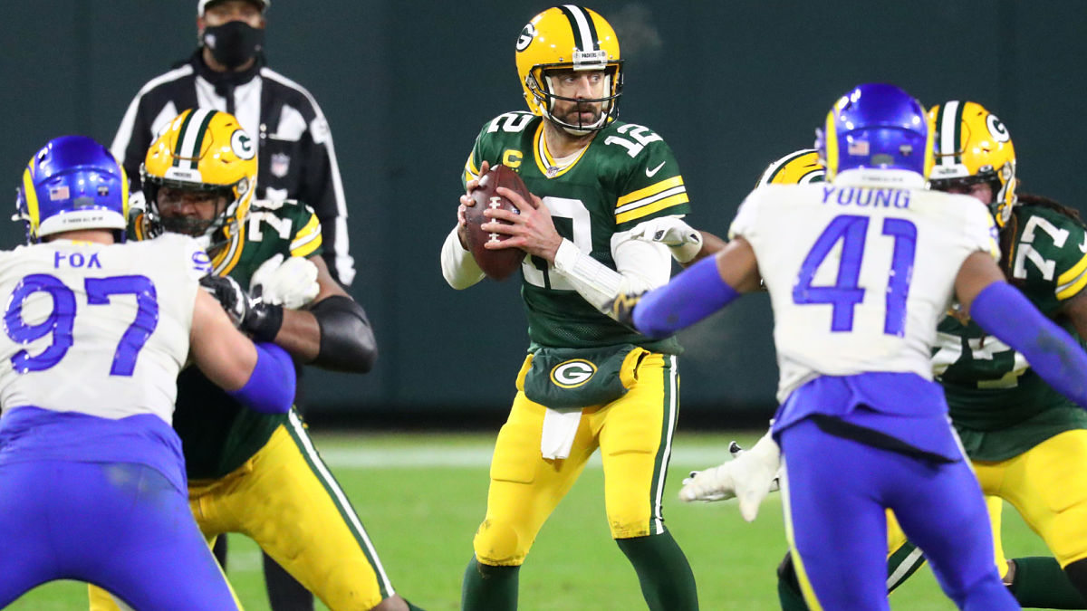 Green Bay Packers quarterback Aaron Rodgers