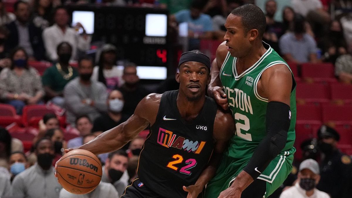Boston Celtics big Al Horford, Miami Heat wing Jimmy Butler