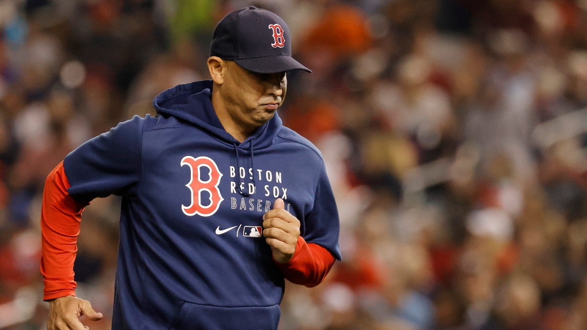 Boston Red Sox manager Alex Cora