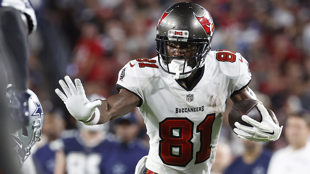 Tampa Bay Buccaneers wide receiver Antonio Brown