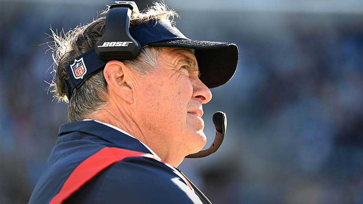 Patriots head coach Bill Belichick