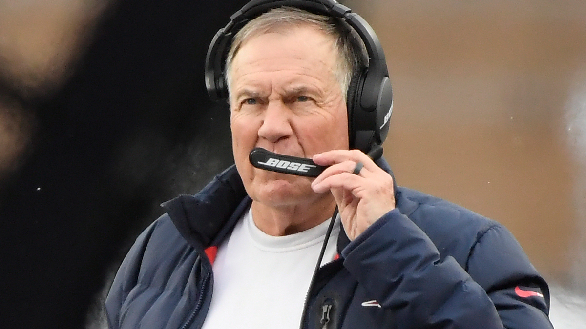 New England Patriots head coach Bill Belichick