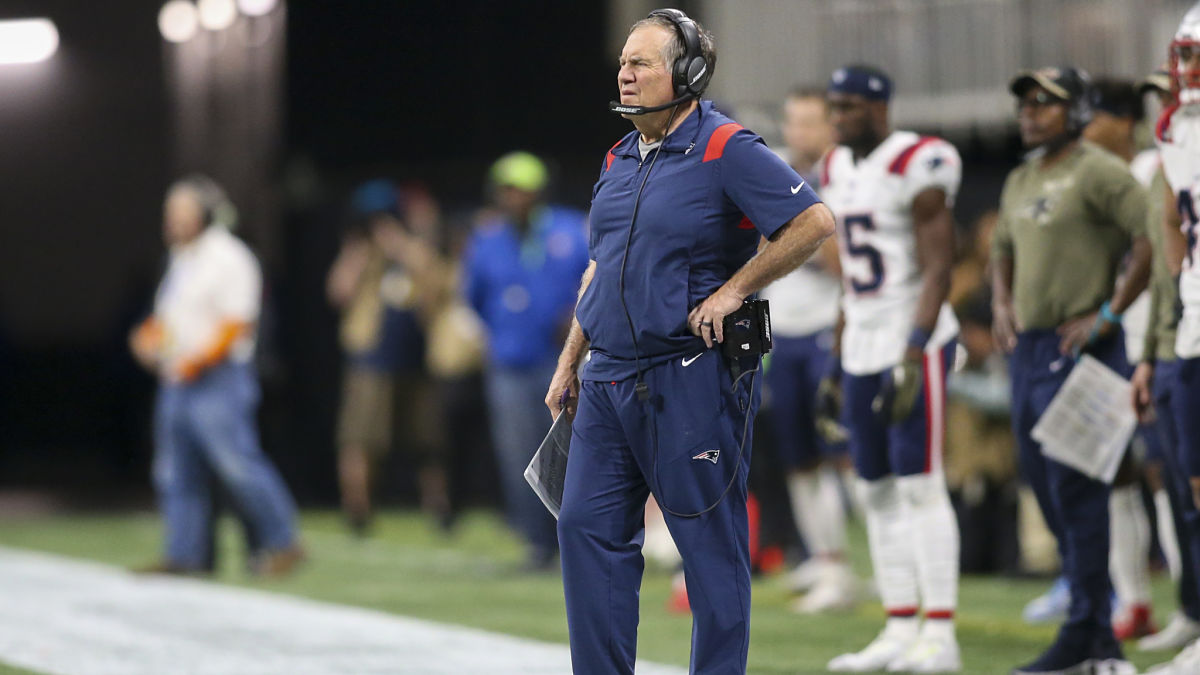 New England Patriots head coach Bill Belichick