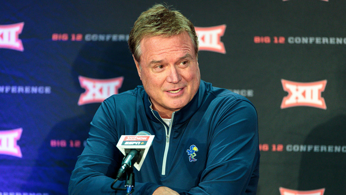 Kansas head basketball coach Bill Self