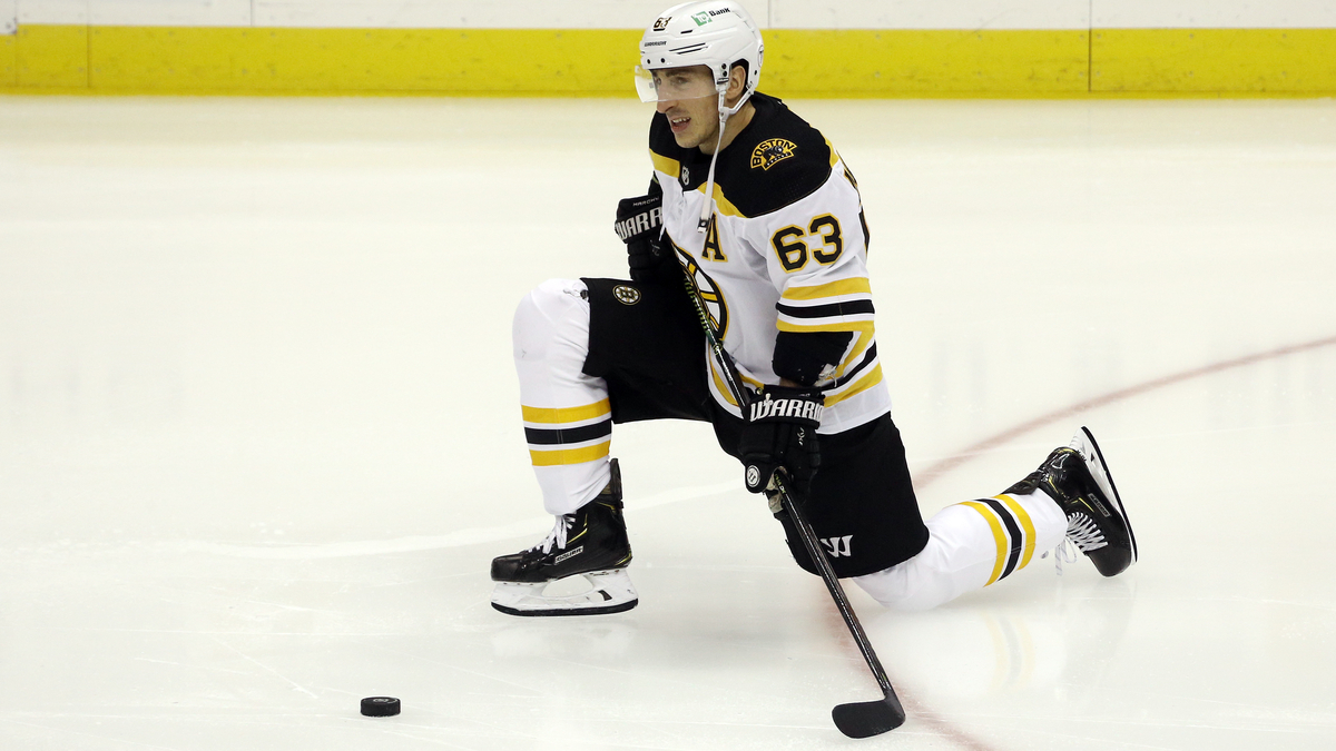 Boston Bruins winger Brad Marchand