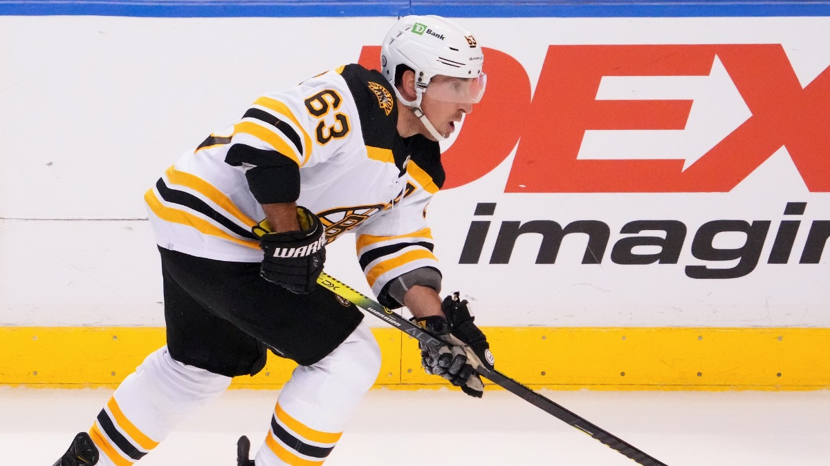 Boston Bruins left winger Brad Marchand