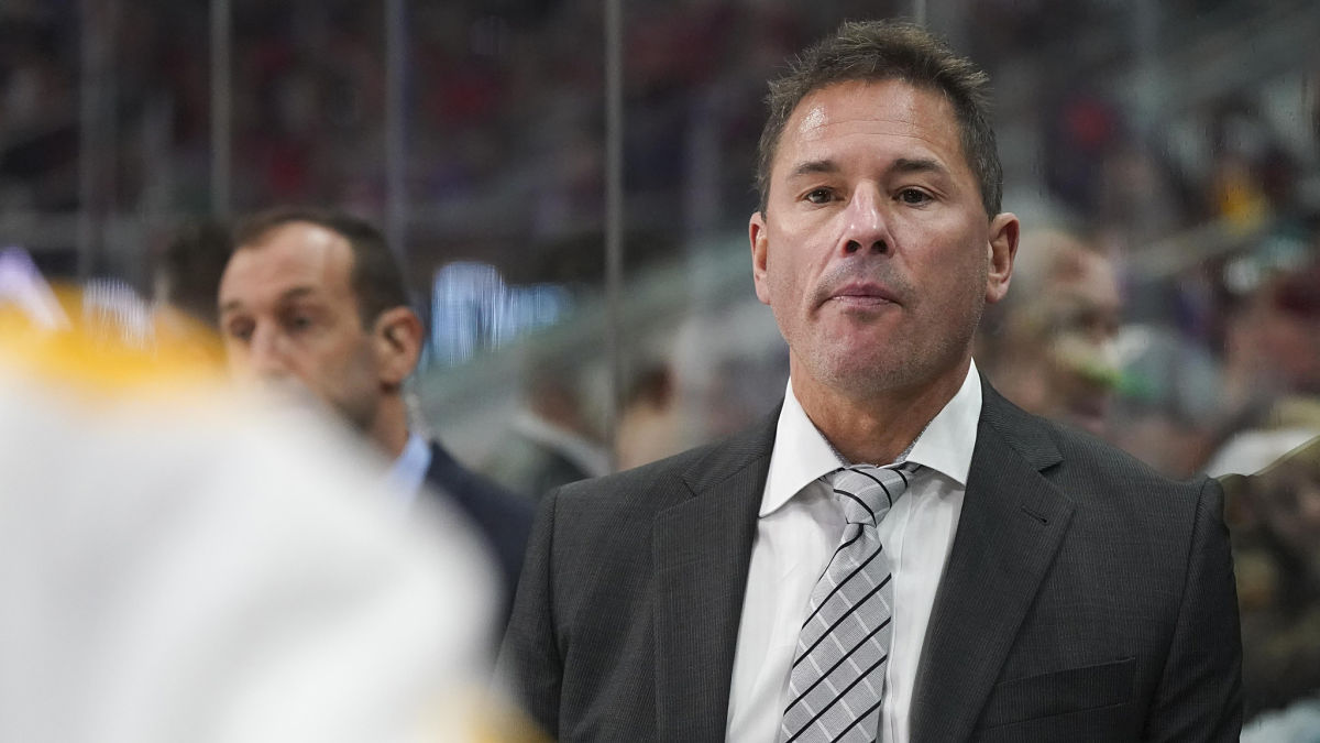 Boston Bruins head coach Bruce Cassidy