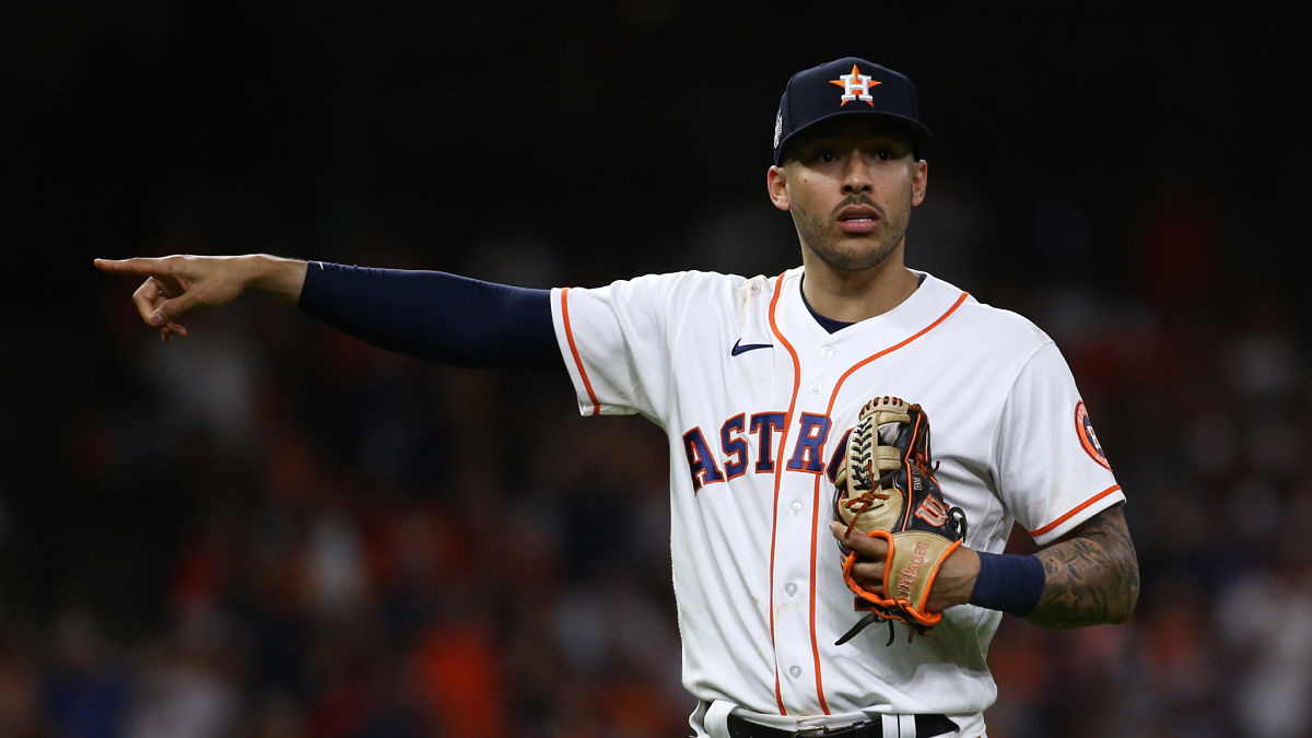 Houston Astros shortstop Carlos Correa
