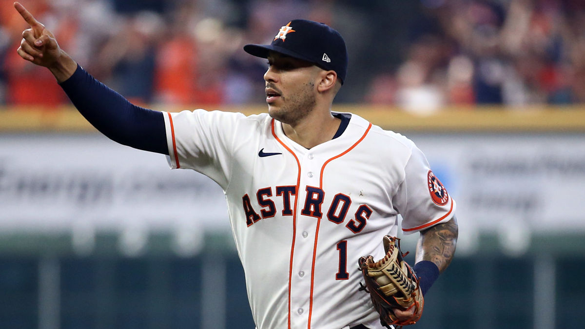 Houston Astros shortstop Carlos Correa
