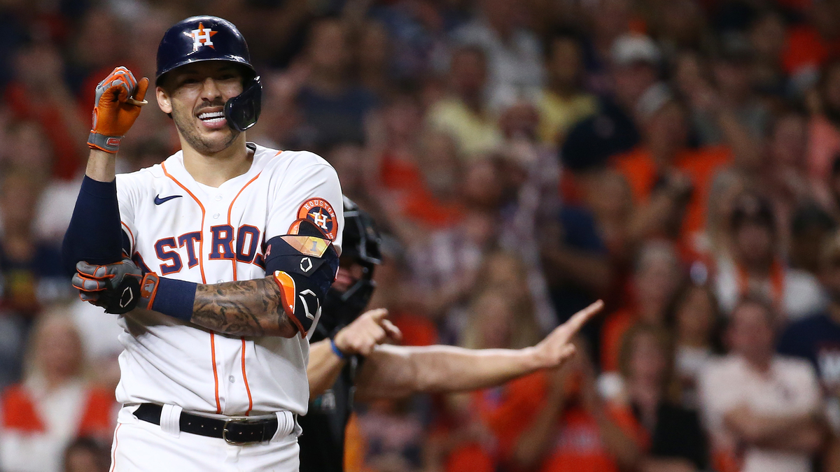 Houston Astros shortstop Carlos Correa